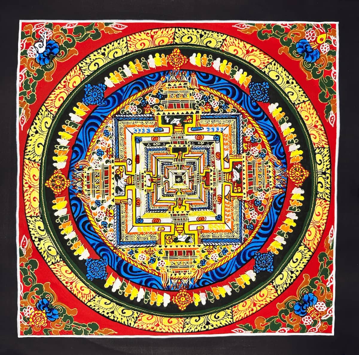 Kalchakra Mandala Thangka