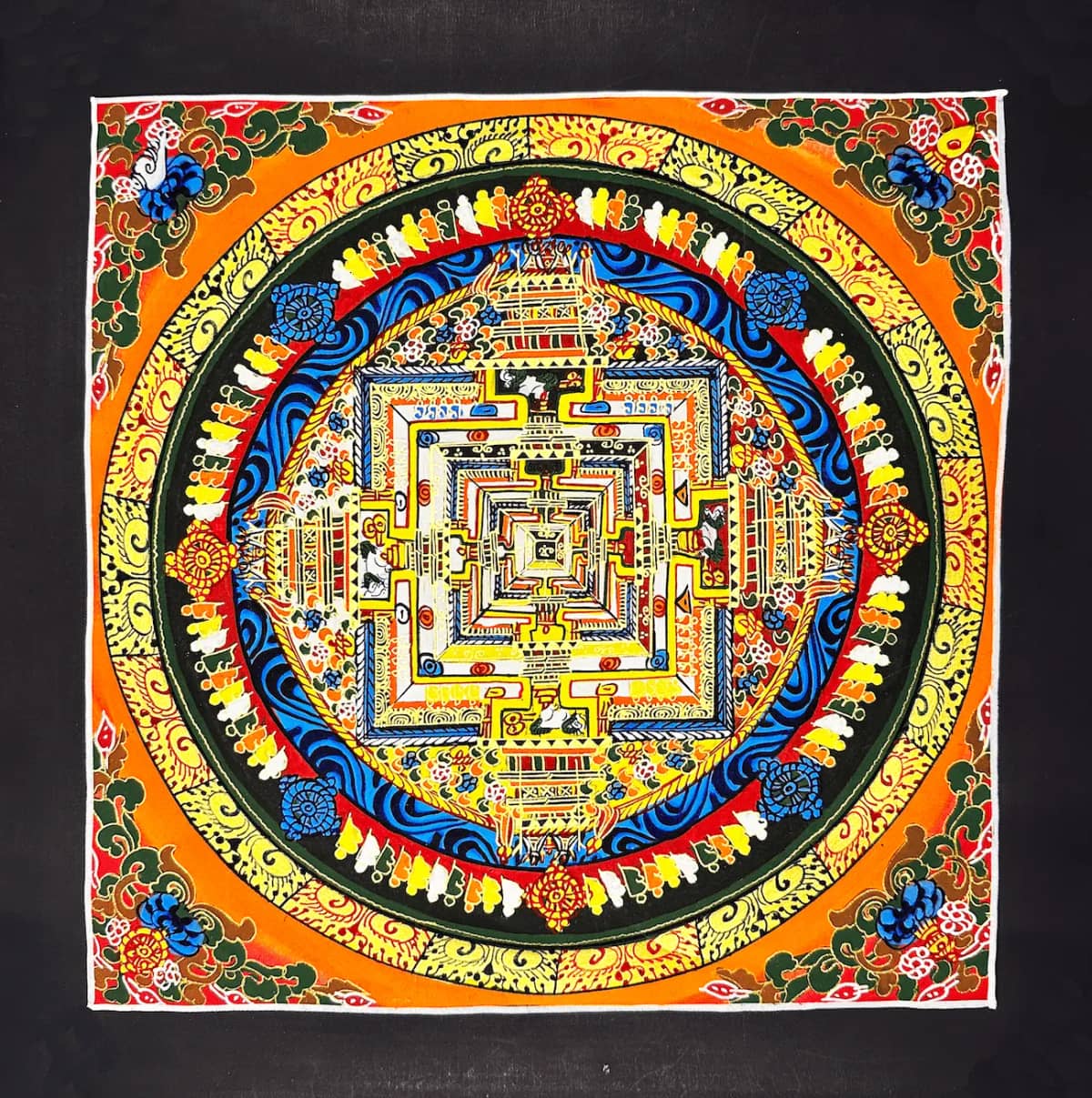 Kalchakra Mandala Thangka