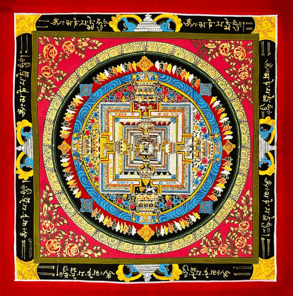 Kalchakra Mandala Thangka