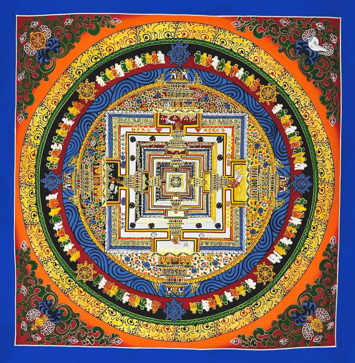 Kalchakra Mandala Thangka
